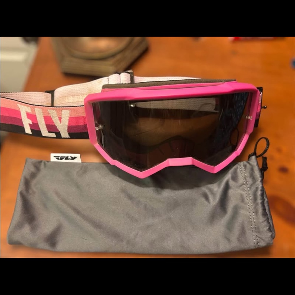 Fly Racing Pink Goggles
